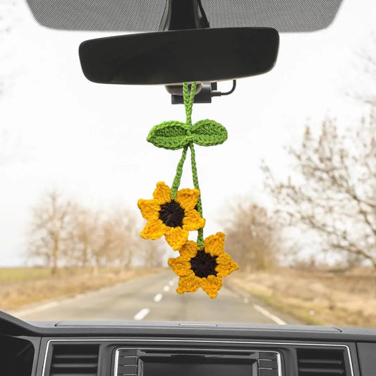 Sunflowers Car Hanging Gulyarn