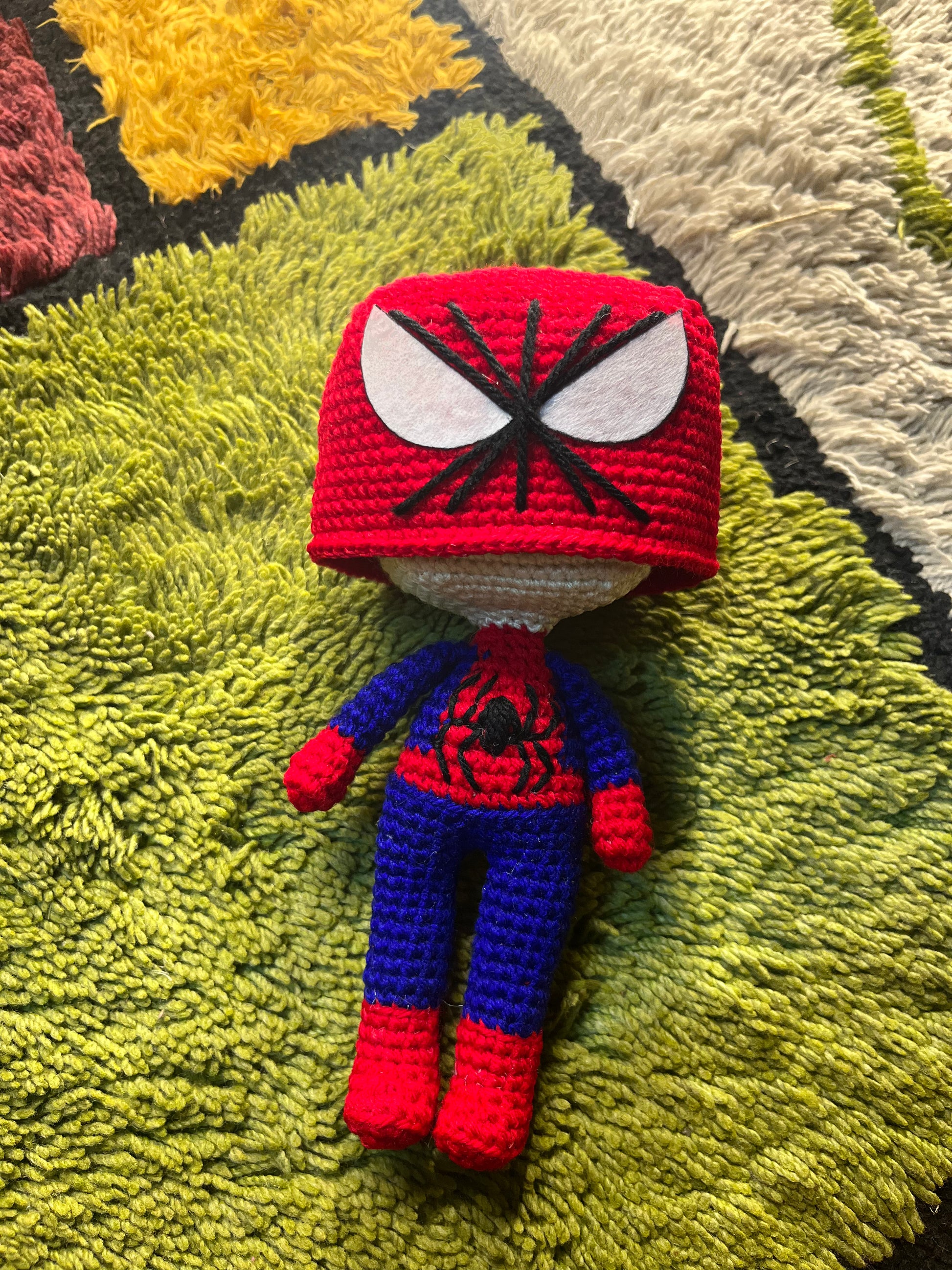 Crochet Spiderman Gulyarn